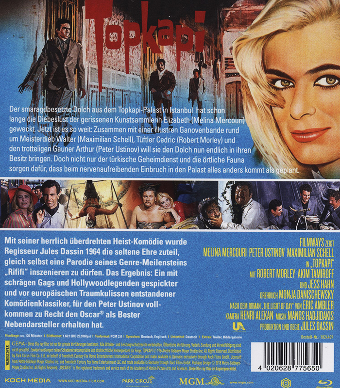 Topkapi (ej svensk text) (Blu-ray) - 2