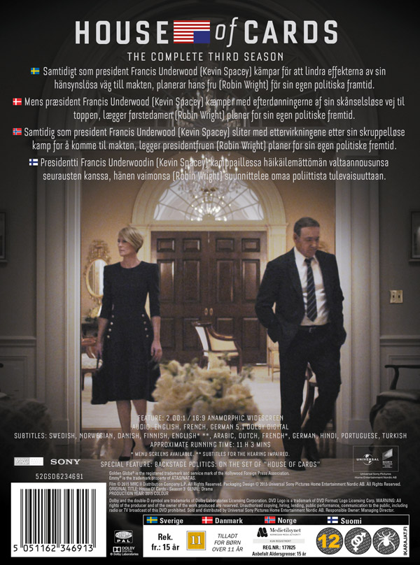 House of Cards - Säsong 3 - 2