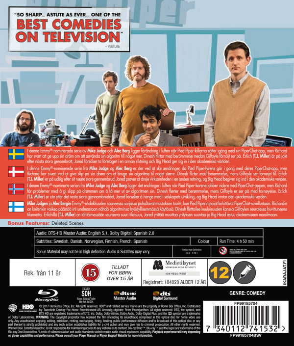 Silicon Valley - Säsong 4 (Blu-ray) - 2
