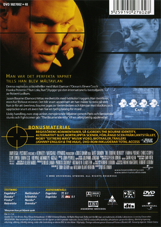 Bourne Identity (Begagnad) - 2