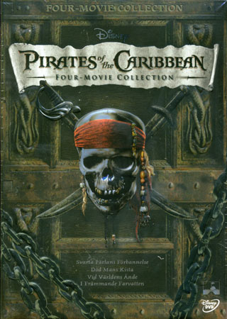 Pirates of the Caribbean - 4 Movie Collection (4-disc)