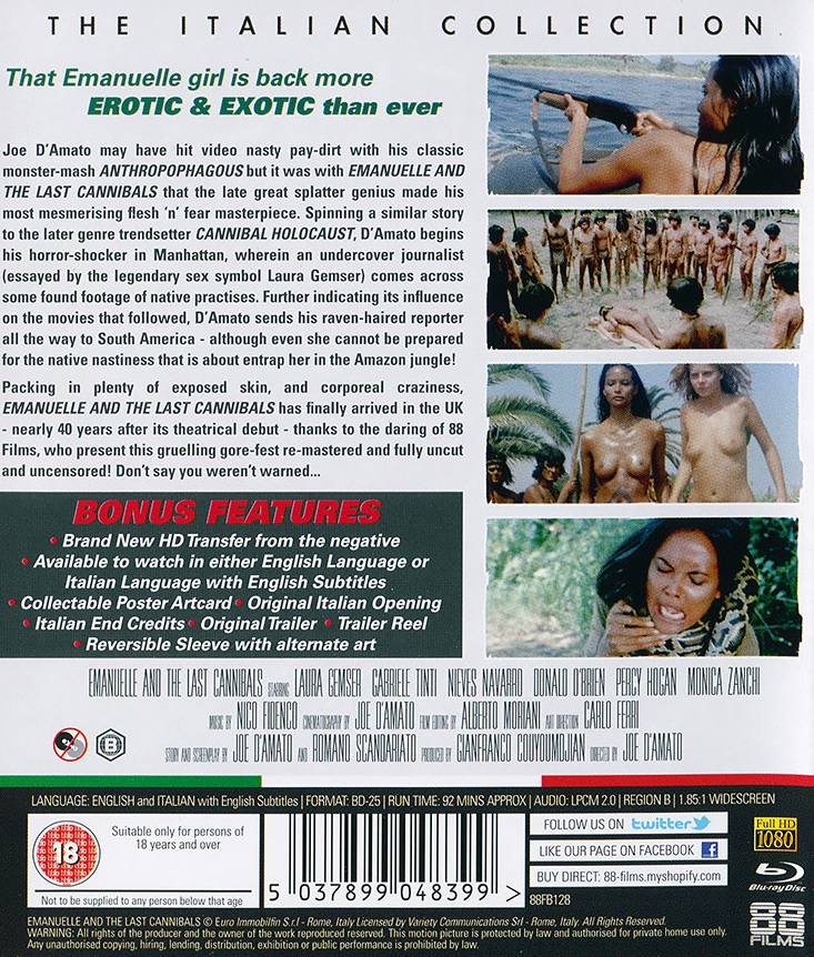 Emanuelle And the Last Cannibals (ej svensk text) (Blu-ray) - 2