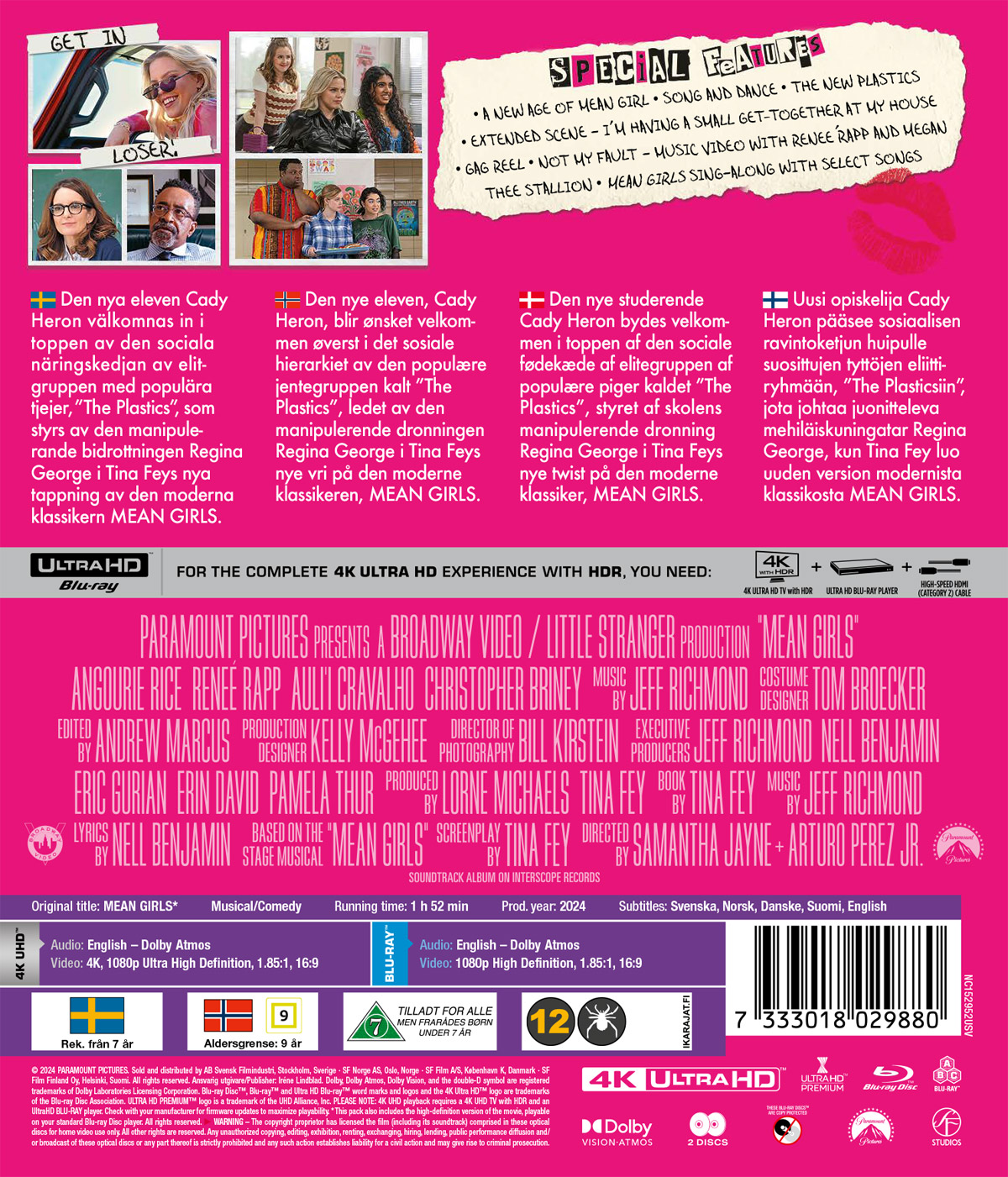 Mean Girls (2024) (4K Ultra HD + Blu-ray) - 2