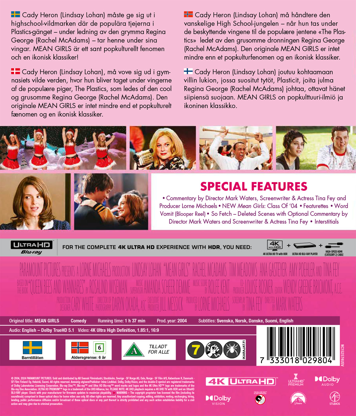Mean Girls (4K Ultra HD) - 2