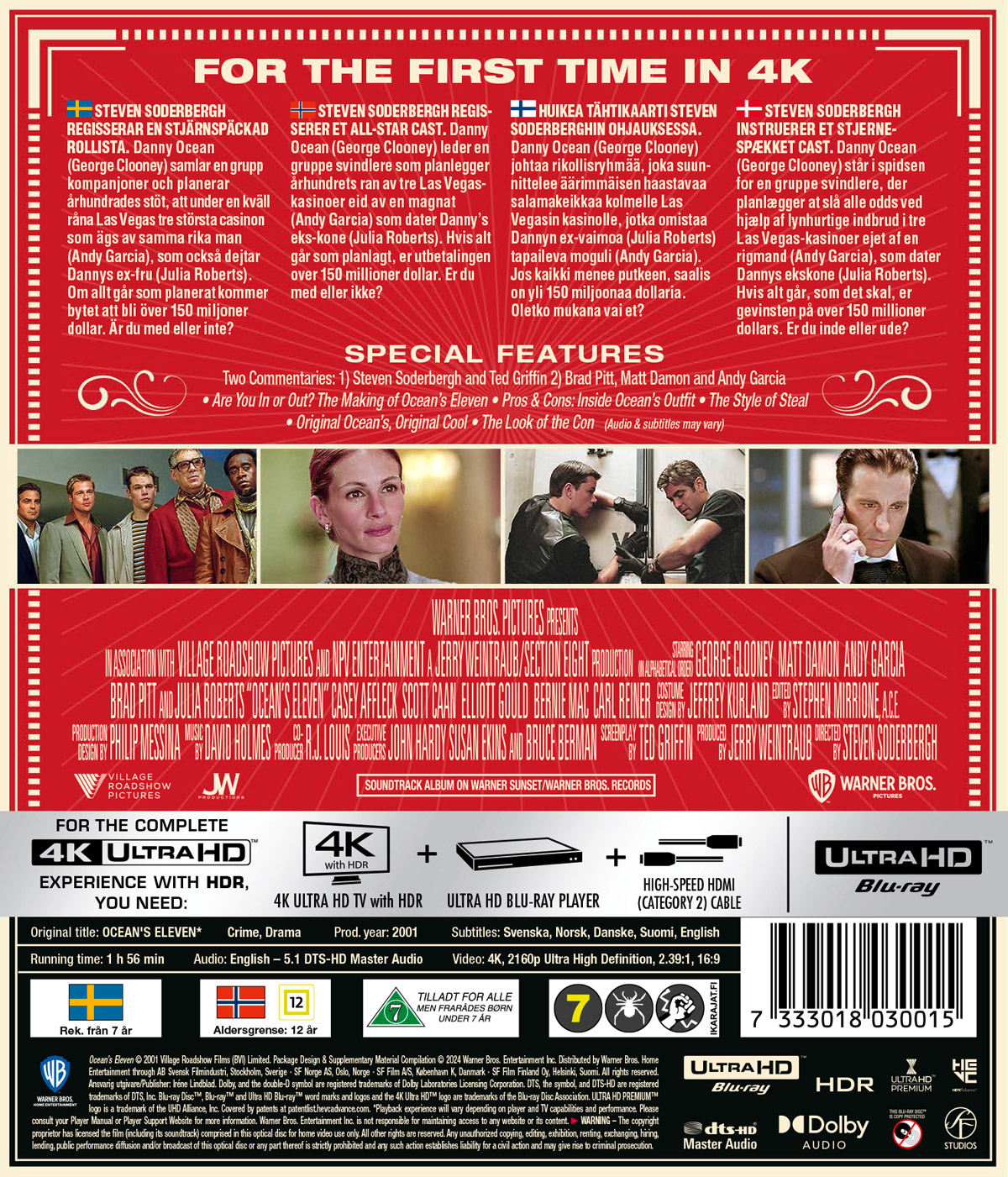 Ocean's Eleven (4K Ultra HD) - 2