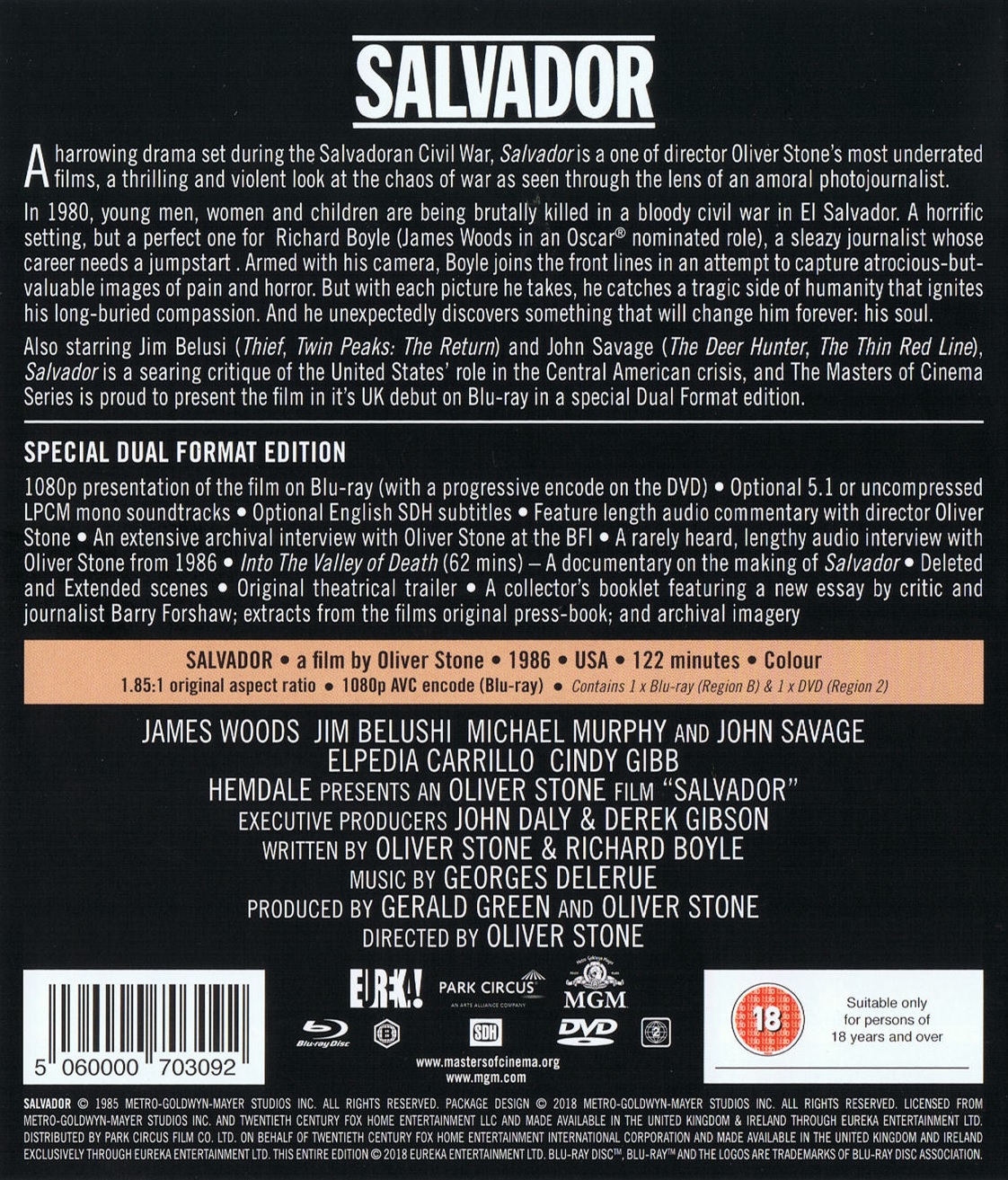 Salvador (ej svensk text) (Blu-ray + DVD) - 2