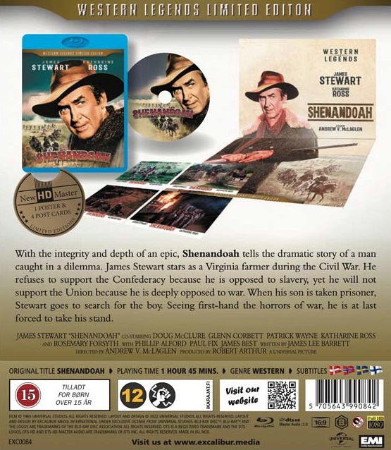 Shenandoah - Limited Edition (Blu-ray) - 2