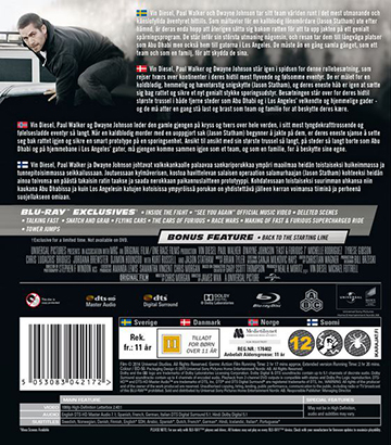 Fast & Furious 7 (Blu-ray) - 2
