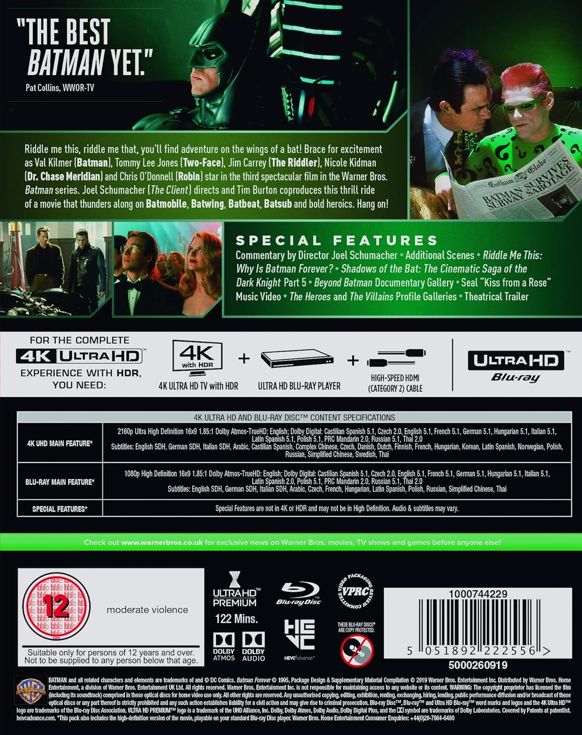 Batman Forever (4K Ultra HD + Blu-ray) - 2