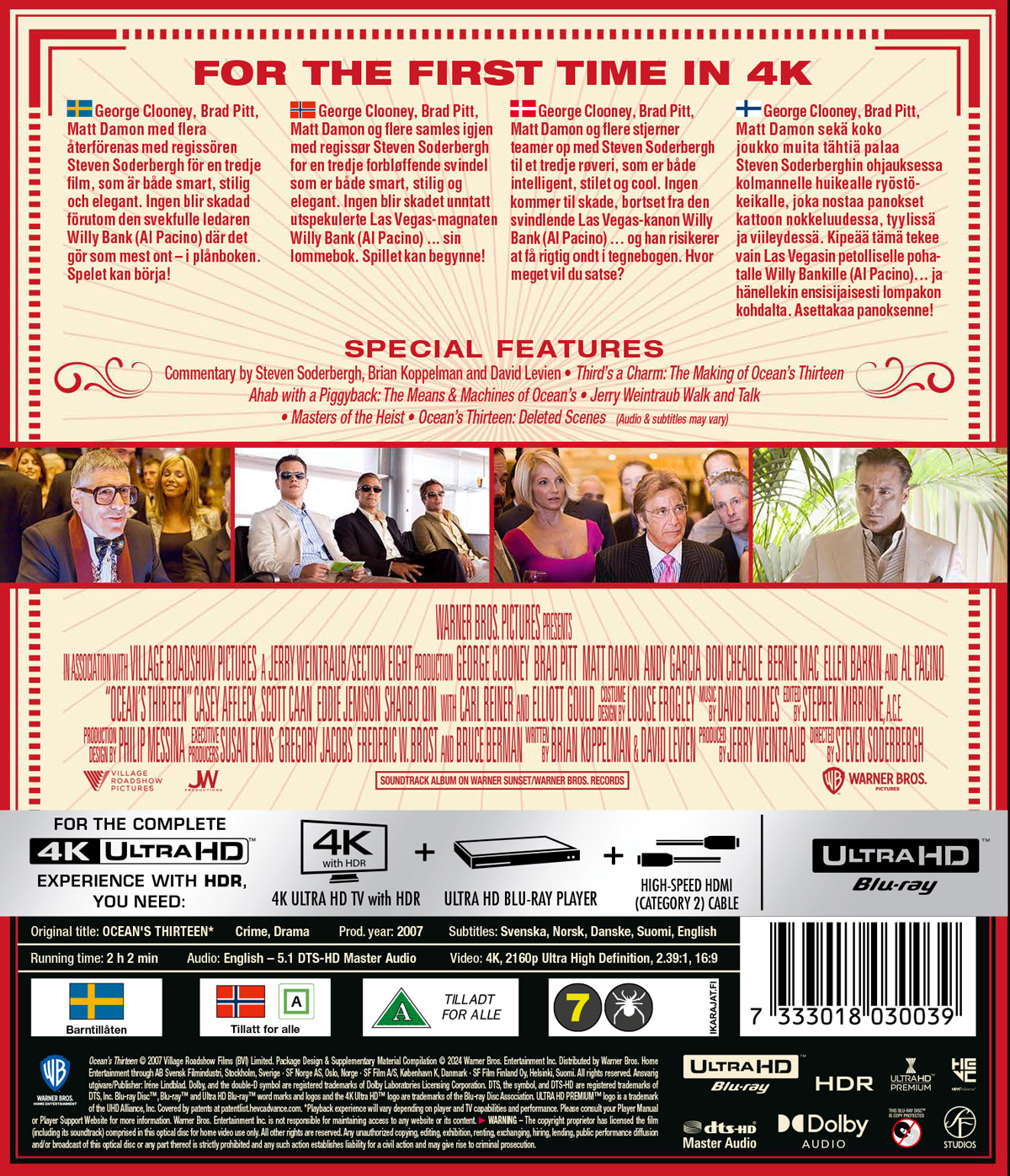 Ocean's Thirteen (4K Ultra HD) - 2