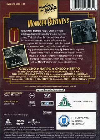 Monkey Business (ej svensk text) - 2