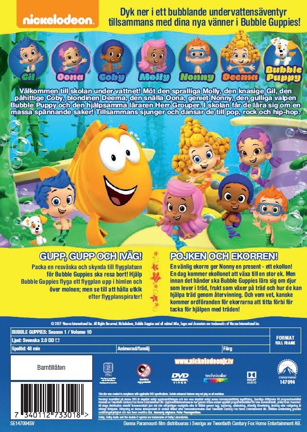Bubble Guppies - Säsong 1 - Volym 10 - 2