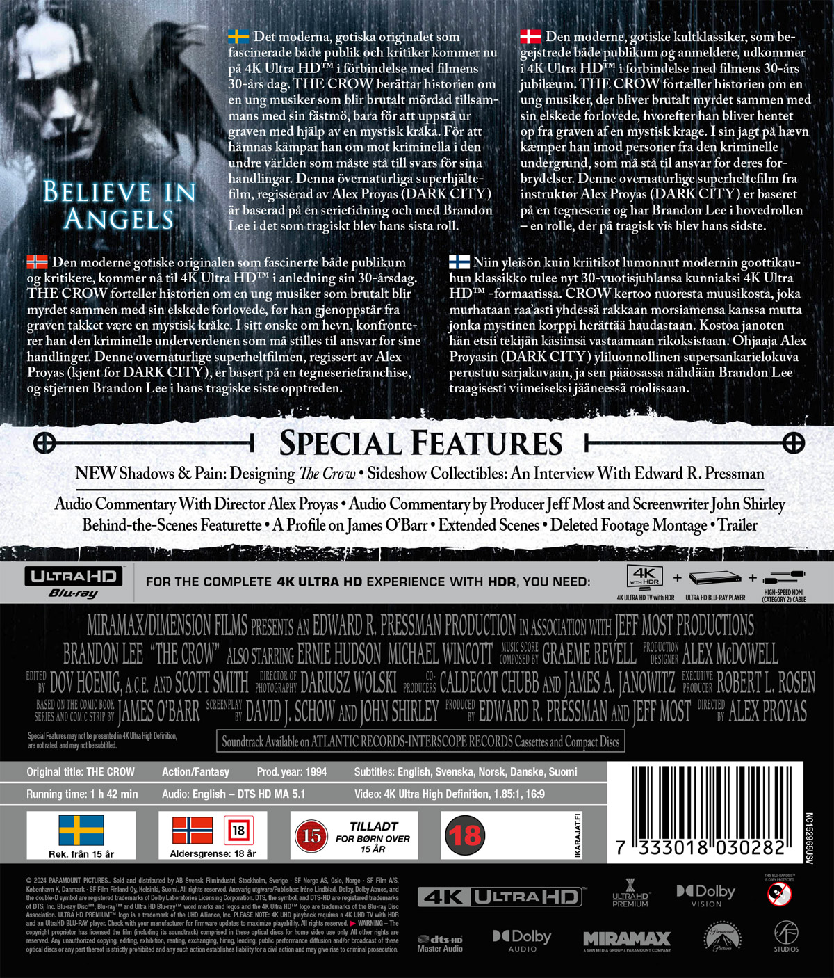 The Crow (4K Ultra HD) - 2