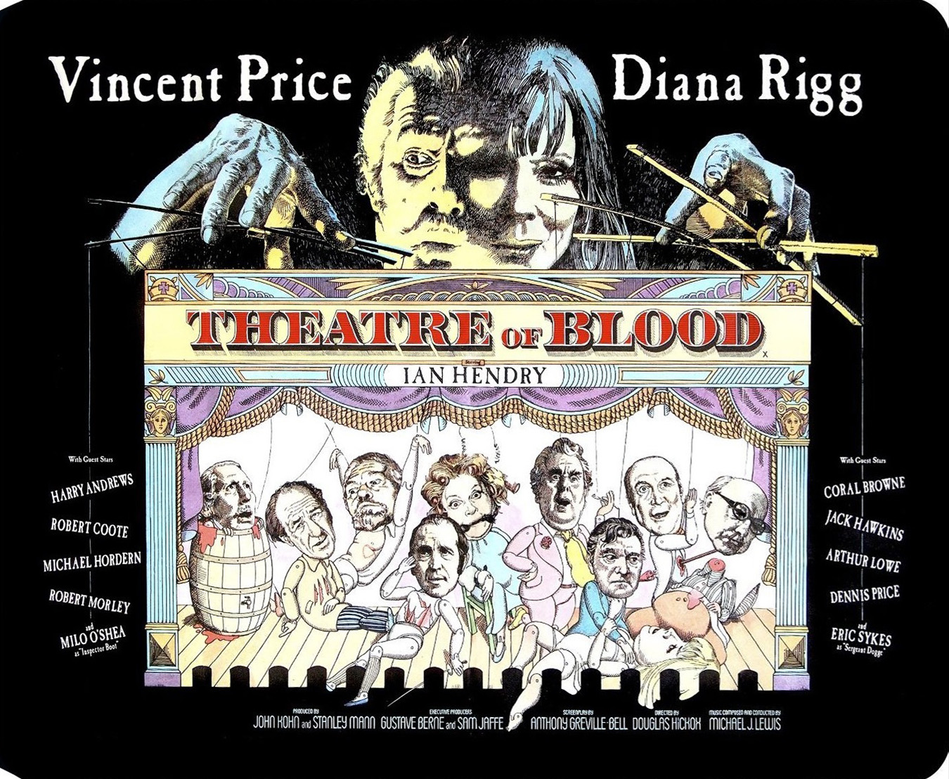 Theatre of Blood (Limited Edition) (Steelbook) (ej svensk text) (Blu-ray)