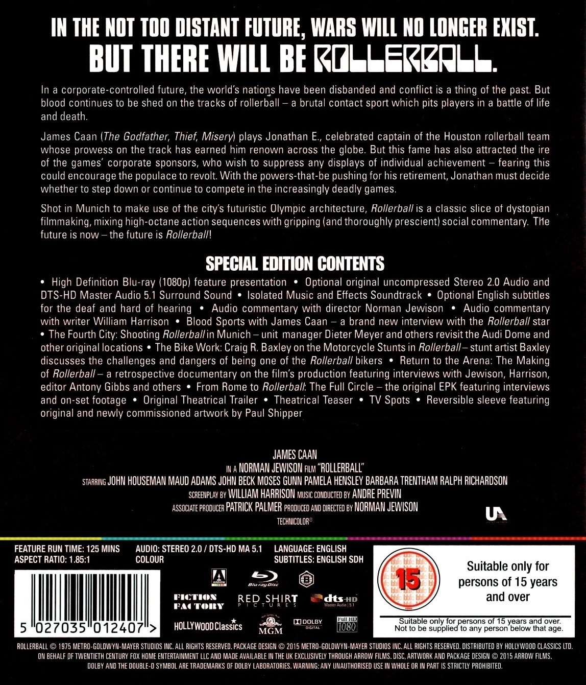 Rollerball (ej svensk text) (Blu-ray) - 2