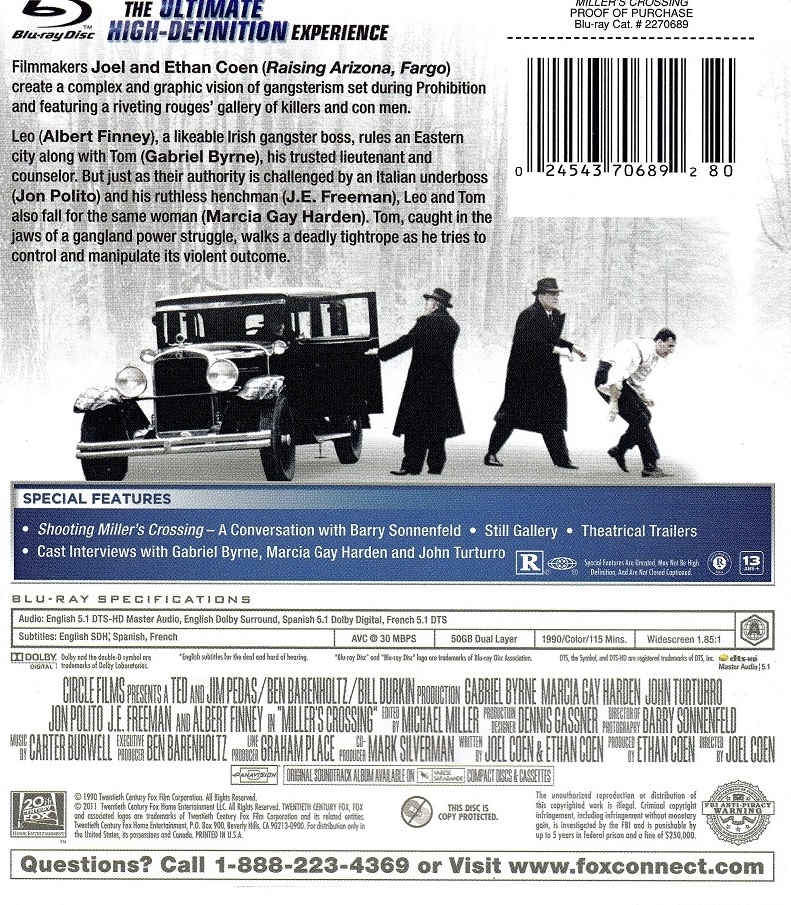 Miller's Crossing (Blu-ray) - 2