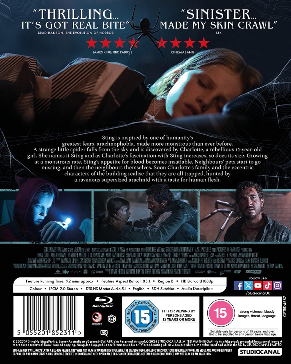 Sting (ej svensk text) (Blu-ray) - 2