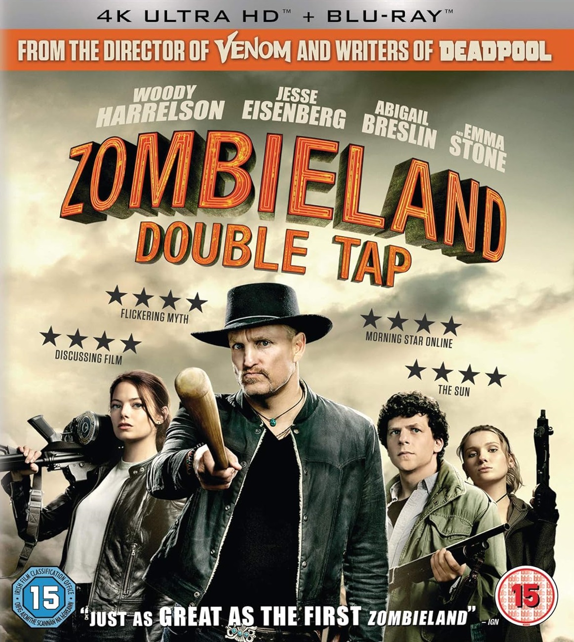 Zombieland: Double Tap (ej svensk text) (4K Ultra HD + Blu-ray)