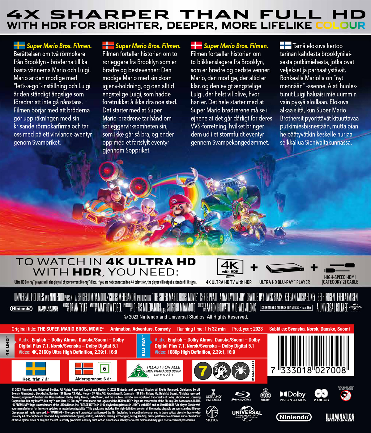 Super Mario Bros. Movie (4K Ultra HD + Blu-ray) - 2