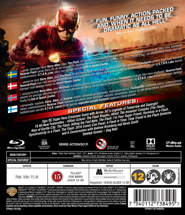 Flash - Säsong 3 (Blu-ray) - 2