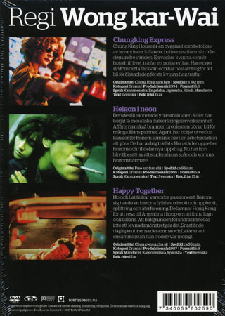Wong Kar-Wai Box (3-disc) - 2
