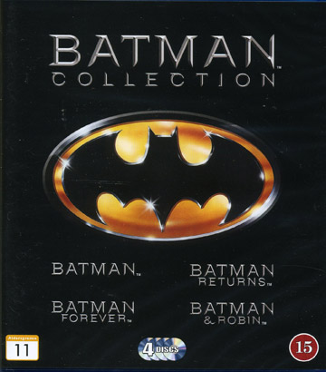 Batman Collection 1989-1997 (4-disc) (Blu-ray)