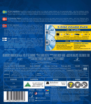Rise of the Guardians (Real 3D + Blu-ray) - 2