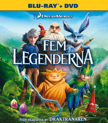 De Fem Legenderna (Blu-ray + DVD)