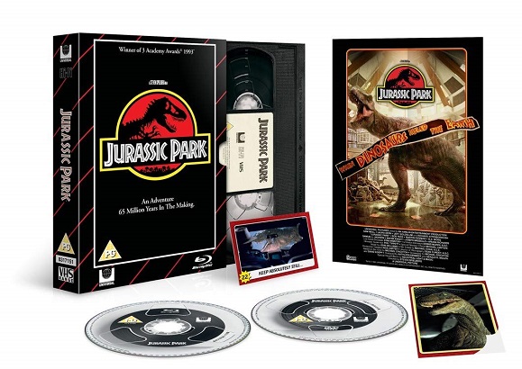 Jurassic Park Limited Edition VHS Collection (Ingen VHS följer med) (Blu-ray+DVD)