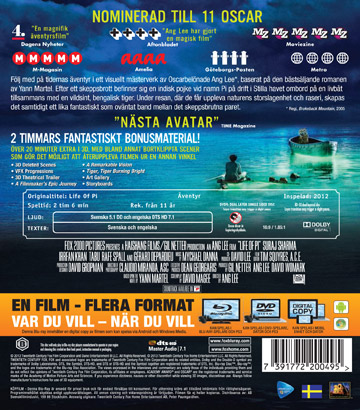 Berättelsen Om Pi (Real 3D + Blu-ray + DVD) - 2