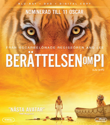 Berättelsen Om Pi (Blu-ray + DVD)