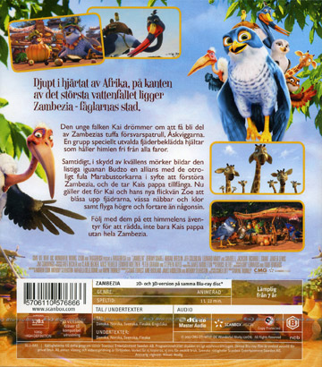 Zambezia (Real 3D + Blu-ray) - 2