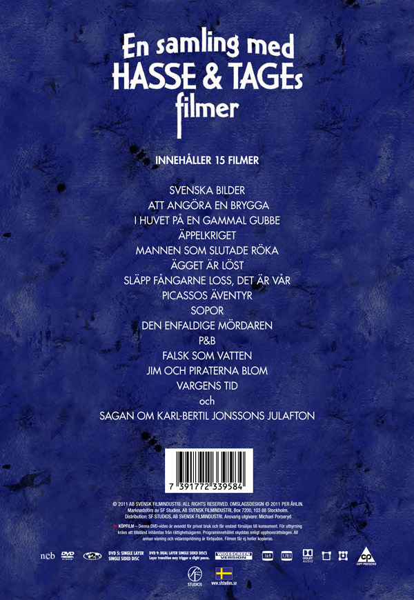 En Samling Med Hasse & Tages Filmer (15-disc) - 2