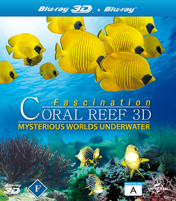 Fascination Coral Reef 3D - Mysterious Worlds Underwater (Real 3D + Blu-ray)