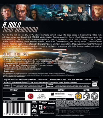 Star Trek: Enterprise - Säsong 1 (Blu-ray) - 2