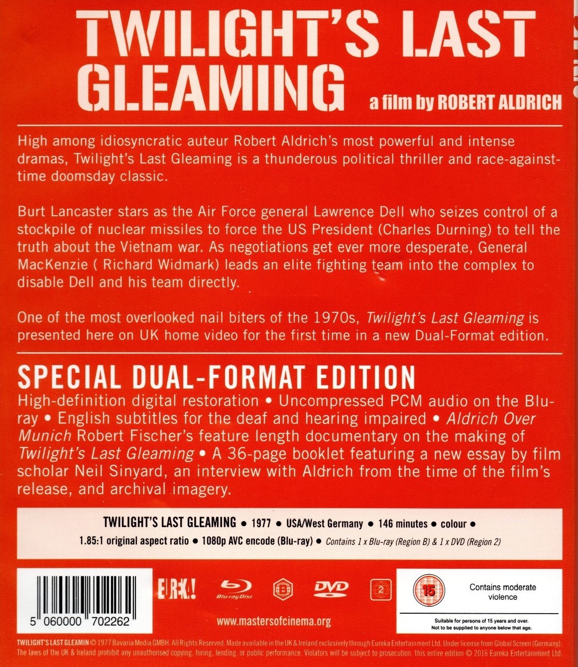 Twilight's Last Gleaming (ej svensk text) (Blu-ray + DVD) - 2