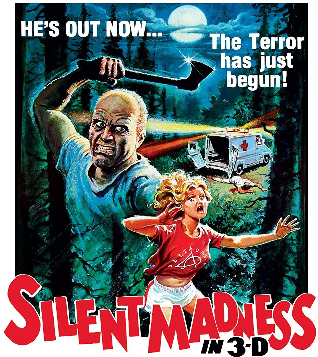 Silent Madness 3-D Set (ej svensk text) (Blu-ray)