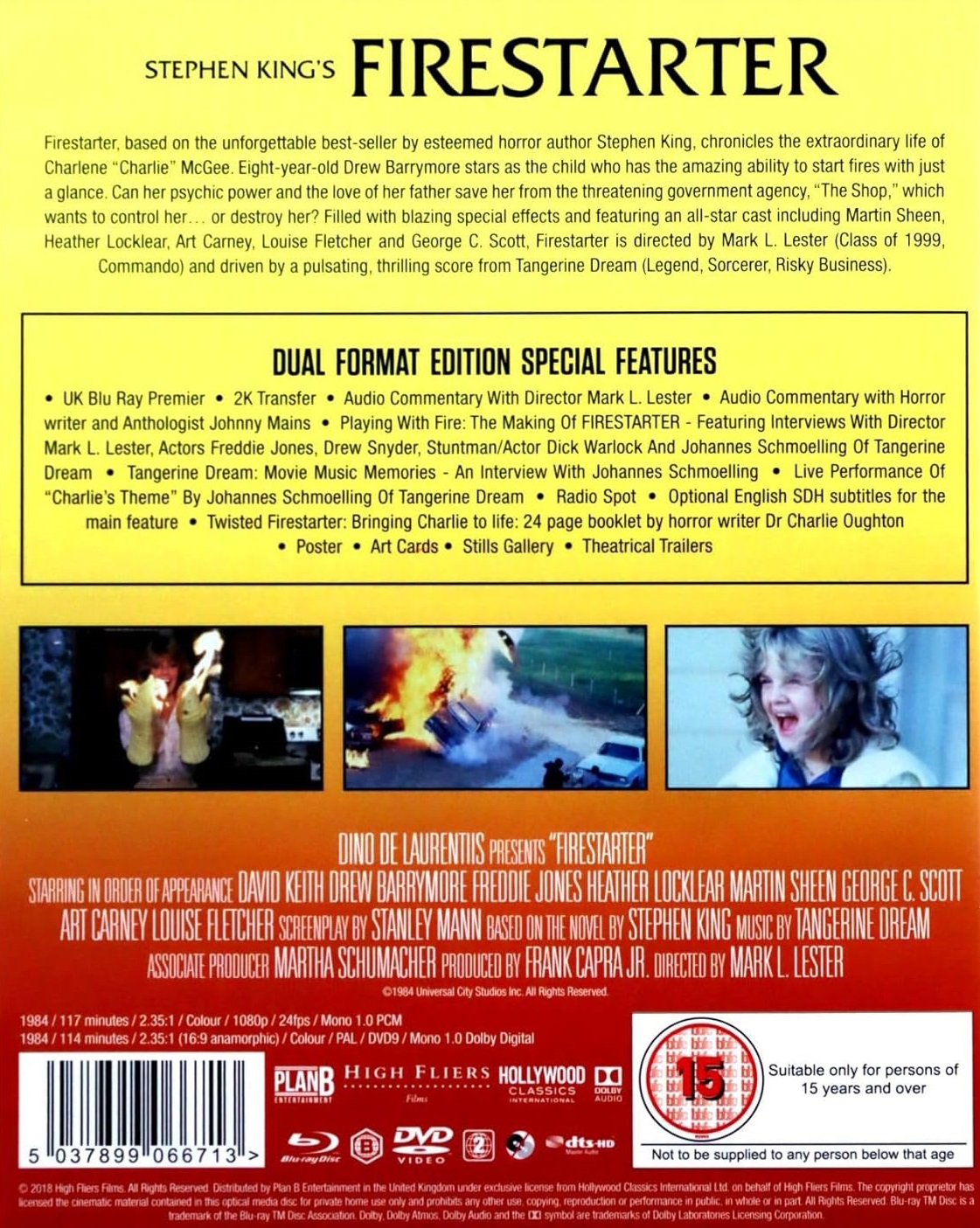 Firestarter (ej svensk text) (Blu-ray + DVD) - 2