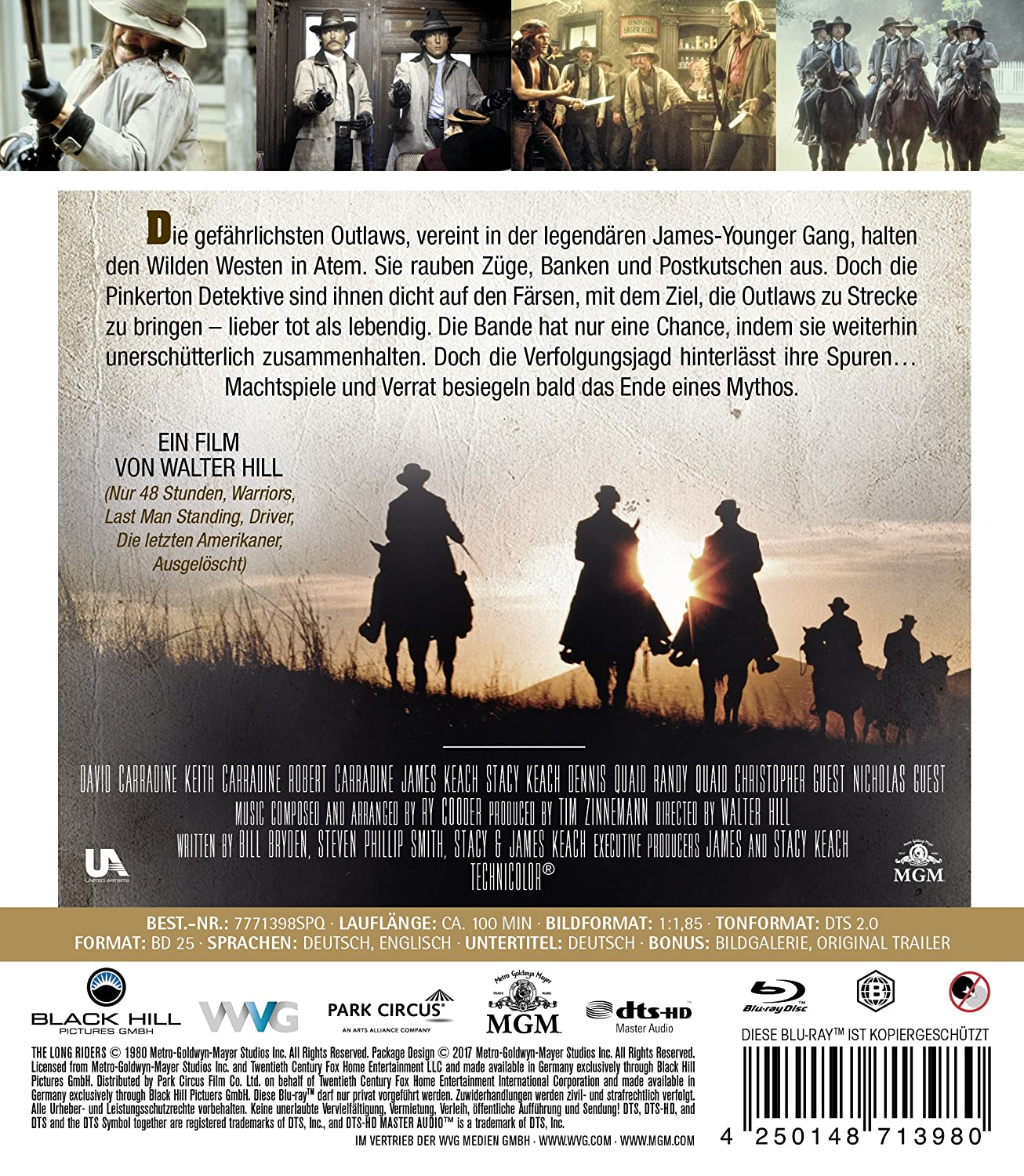 The Long Riders (ej svensk text) (Blu-ray) - 2