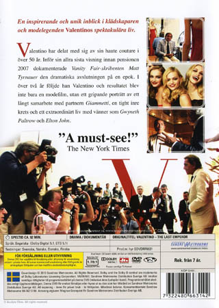 Valentino - The Last Emperor - 2