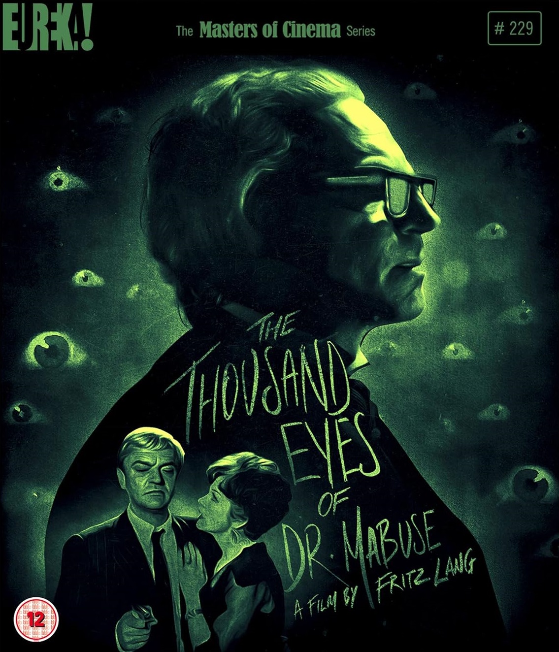 The Thousand Eyes of Dr. Mabuse (ej svensk text) (Blu-ray)