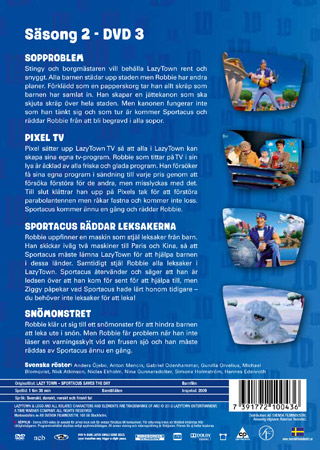 Lazy Town - Säsong 2 Volym 3 - Sportacus Räddar Leksakerna - 2