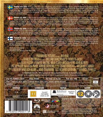 Romeo & Juliet (1968) (Blu-ray) - 2