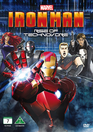 Iron Man - Rise of Technovore (Animerad)