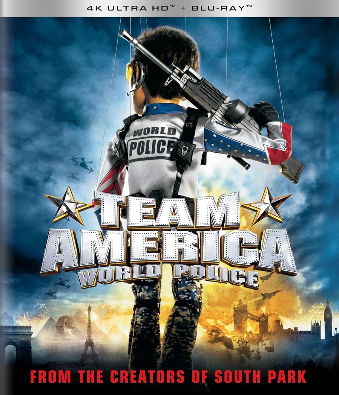 Team America - World Police (ej svensk text) (4K Ultra HD + Blu-ray)