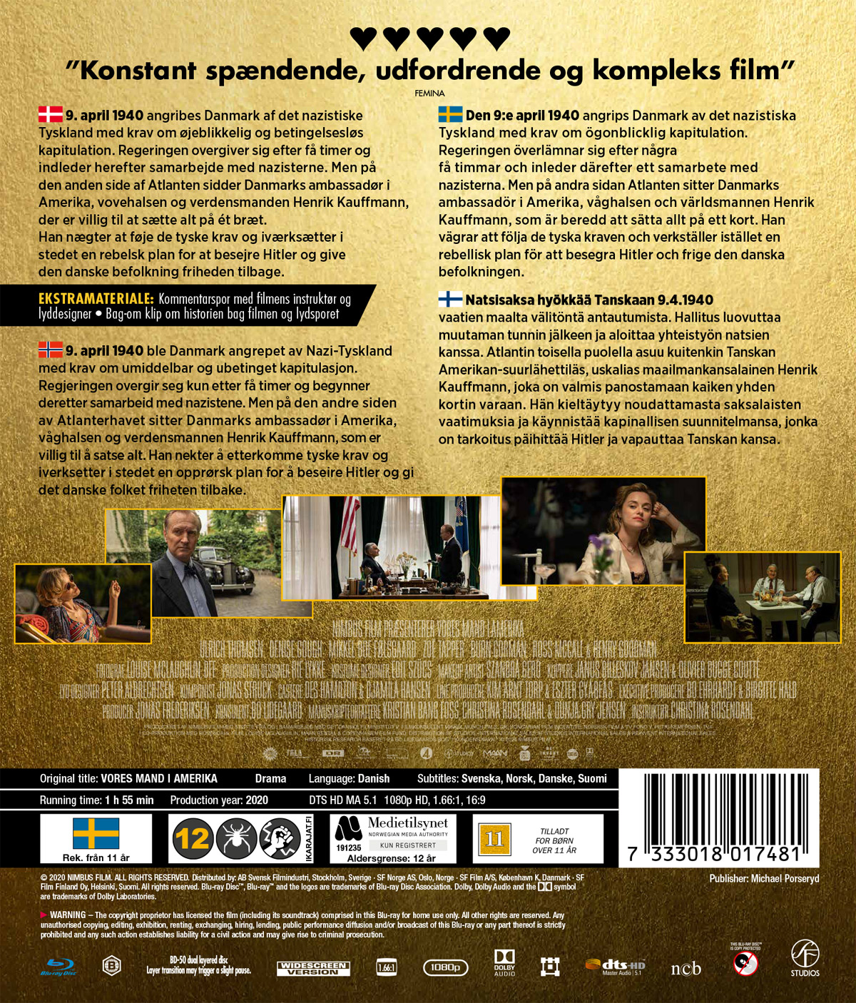 Vår Man I Amerika (Blu-ray) - 2