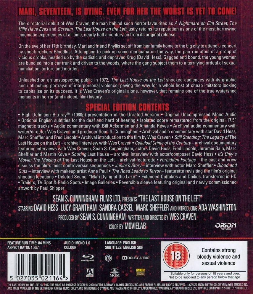 Last House On the Left (ej svensk text) (Blu-ray) - 2