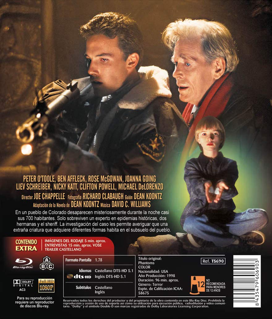 Phantoms (ej svensk text) (Blu-ray) - 2