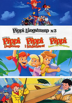 Pippi Långstrump x 3 (Tecknat)