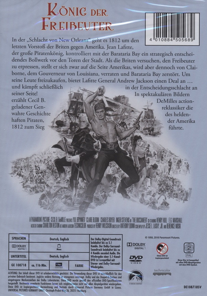 The Buccaneer (ej svensk text) - 2